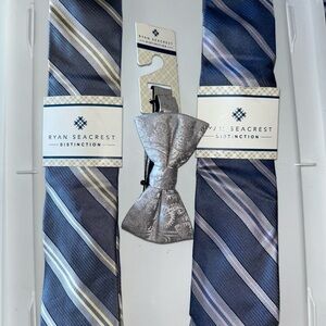 Ryan Seacrest Distinction Blue and Silver $8 each tie